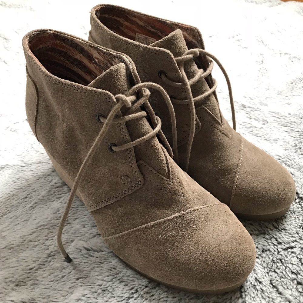 Desert Taupe Suede Women's Kala Booties